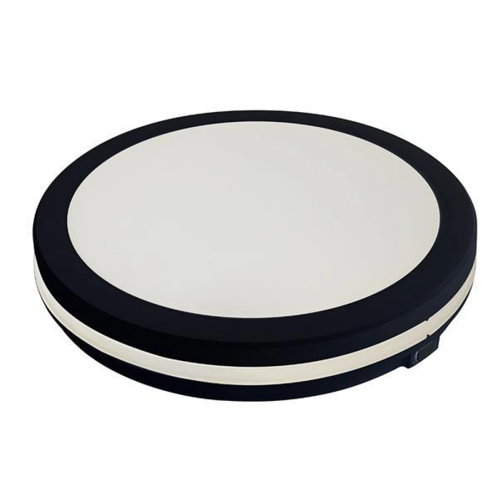 ΠΛΑΦΟΝΙΕΡΑ LED 30W 2700Lm 3CCT(3000-4000-6000K) Φ30ΜΑΥΡΟ ARTE ILLUMINA OBEN