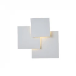 ΦΩΤΙΣΤΙΚΟ TOIXOY LED 16W 1400Lm 3000Κ 450X440mm ΛΕΥΚΟ ARTE ILLUMINA THALIA