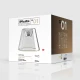 LED Λαμπτήρας Διαφανής G01 σειρά Ghost Κώνος 6W 500Lm E27 2200K Dimmable