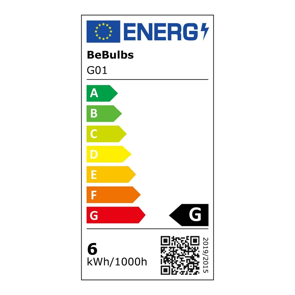 LED Λαμπτήρας Διαφανής G01 σειρά Ghost Κώνος 6W 500Lm E27 2200K Dimmable
