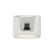 LED Λαμπτήρας Διαφανής G03 σειρά Ghost Δακτύλιος 120x90 6W 500Lm E27 2200K Dimmable