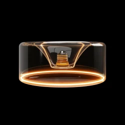 LED Λαμπτήρας Διαφανής G02 σειρά Ghost Δακτύλιος 195x83 6W 500Lm E27 2200K Dimmable