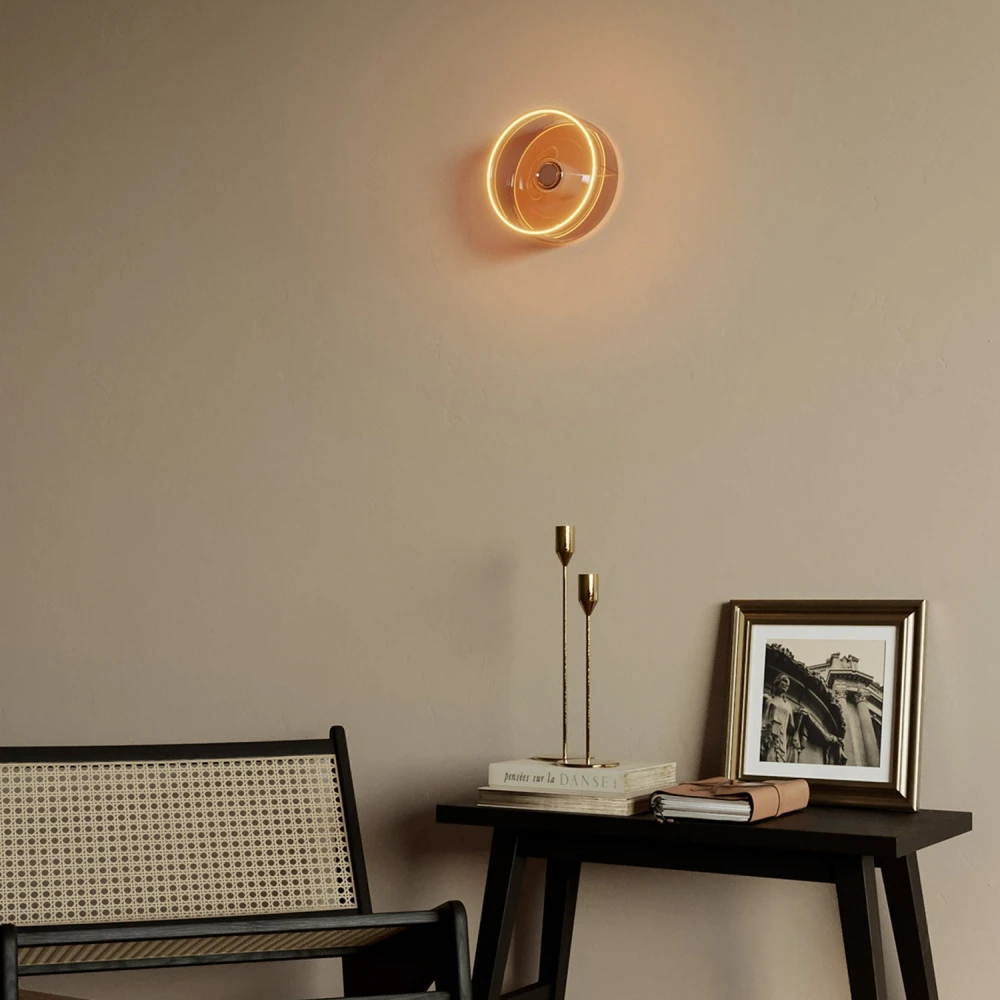 LED Λαμπτήρας Φιμέ G12 σειρά Ghost Δακτύλιος 195x83 6W 380Lm E27 1900K Dimmable