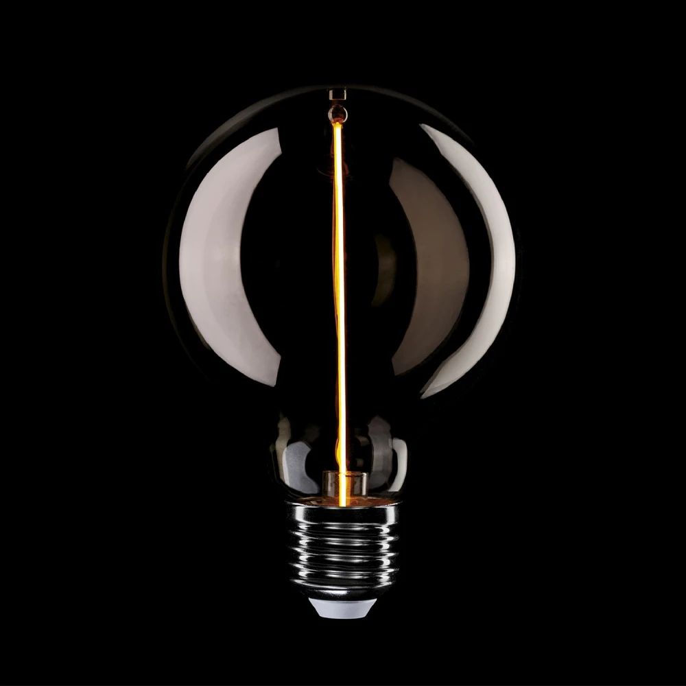 LED Λαμπτήρας Μαγνητικού Νήματος F04 Γλόμπος G95 Φιμέ 2,2W 60Lm E27 1800K
