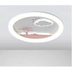 ΠΛΑΦΟΝΙΕΡΑ LED 60W Φ50 6120Lm 3000K 3CCT(3000-4000-6000K) 3000-4000-6500K 480x65mm ΛΕΥΚΟ-ΡΟΖ ARTE ILLUMINA ALEGRE