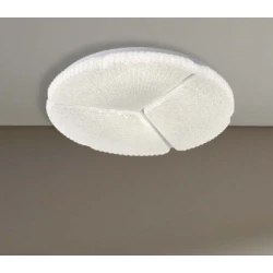 ΠΛΑΦΟΝΙΕΡΑ ΠΛΑΣΤΙΚΗ LED 60W 5700Lm 3000K 3CCT 3000-4000-6500KΦ 480x75mm ΛΕΥΚΟ ARTE ILLUMINA TRIANO