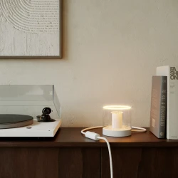 Επιτραπέζιο Φωτιστικό Posaluce Ghost Λευκό - Creative Cables