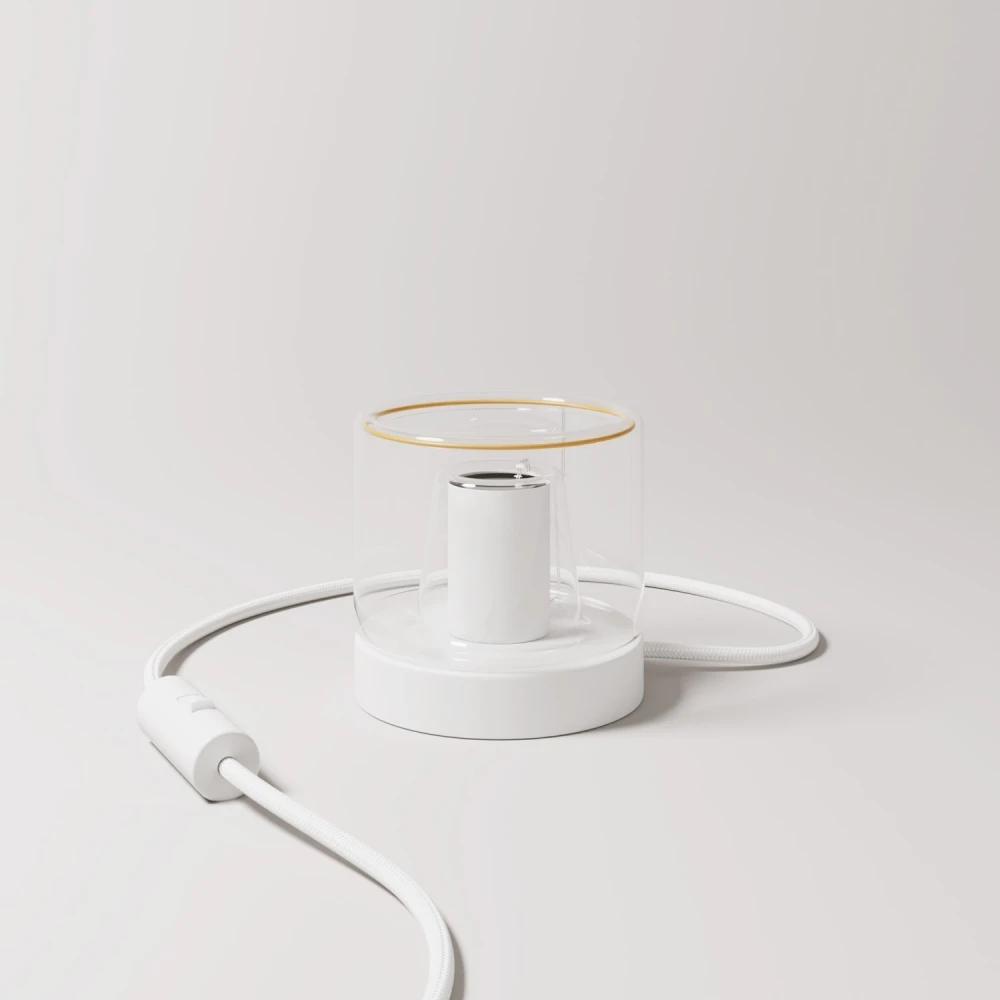 Επιτραπέζιο Φωτιστικό Posaluce Ghost Λευκό - Creative Cables