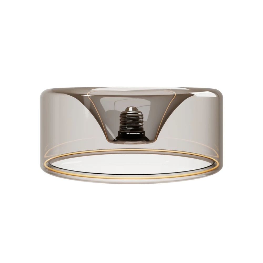 Φωτιστικό Τοίχου ή Οροφής Με Smoky Λάμπα Ghost Λευκό - Creative Cables