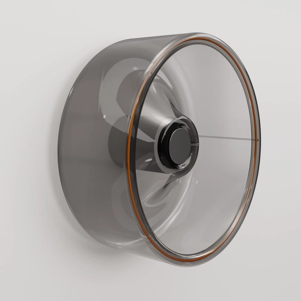 Φωτιστικό Τοίχου ή Οροφής Με Smoky Λάμπα Ghost Λευκό - Creative Cables