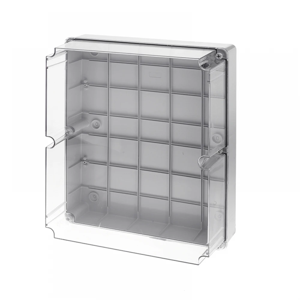 460X380X180 SURF BOX TRANSARENT LID IP65 ACA