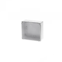 150X140X75 SURF BOX TRANSARENT LID IP65 ACA