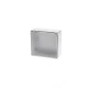150X140X75 SURF BOX TRANSARENT LID IP65 ACA