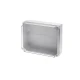 310X240X120 SURF BOX TRANSARENT LID IP65 ACA