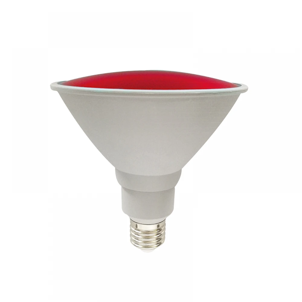 LED SMD ΚΟΚΚΙΝΟ PAR38 15W 1150LM 230V AC RA80 30000HRS 110° 1xE27 IP65 DIOLAMP