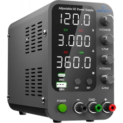 SPS-12003V Switching εργαστηριακό τροφοδοτικό 0-120V/0-3A - AMARAD