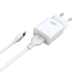 XO-L99 LIGHTNING-ΤΡΟΦΟΔΟΤΙΚO-ΦΟΡΤΙΣΤΗΣ 5V 2.4A ME ΚΑΛΩΔΙΟ LIGHTNING AMARAD