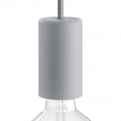 EIVA ELEGANT, E27 IP65 κιτ ντουί σιλικόνης εξωτερικού χώρου Γκρι