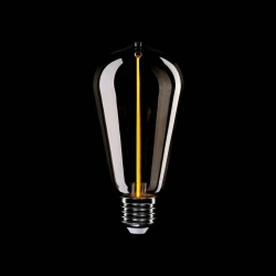 Λάμπα Φιμέ διακοσμητική LED Αχλάδι, μαγνητικού νήματος, ST64, 2,2W 60Lm, E27 1800K