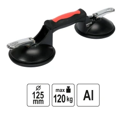 ΒΕΝΤΟΥΖΑ ΤΖΑΜΙΩΝ ΔΙΠΛΗ ΑΛΟΥΜ 125mm (120kg) YT-37236