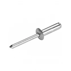 SRC ΠΡΙΤΣΙΝΙ ΑΛΟΥΜΙΝΙΟΥ ΑΣΗΜΙ - 4.8MM-ΔΙΑΜΕΤΡΟΣ, 8.0MM-ΜΗΚΟΣ