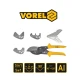 ΨΑΛΙΔΙ 5 ΣΕ 1 VOREL 48350 220MM