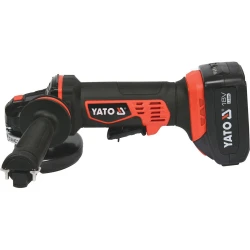 ΓΩΝΙΑΚΟΣ ΤΡΟΧΟΣ18V 125mm SET 2X3Ah YT-82828