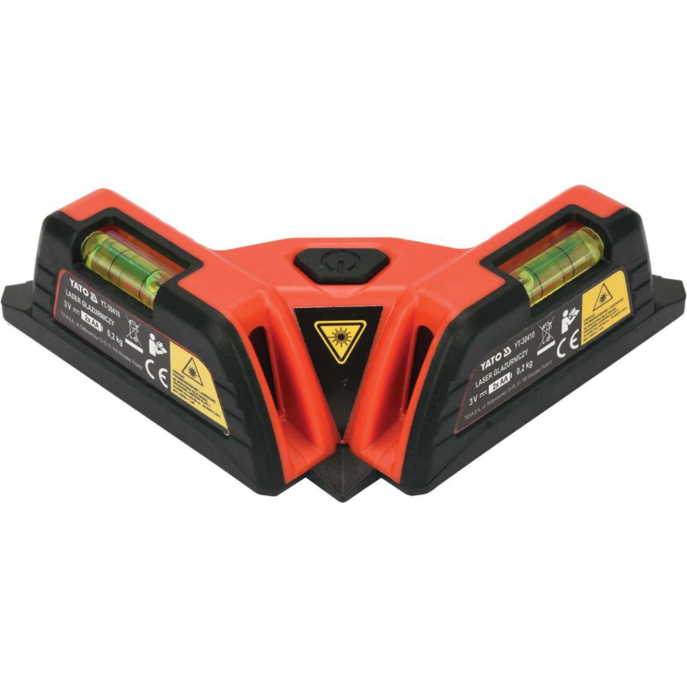 ΑΛΦΑΔΙ ΠΛΑΚΙΔΙΩΝ ΓΩΝΙΑΚΟ LASER 10Μ 90° YT-30410