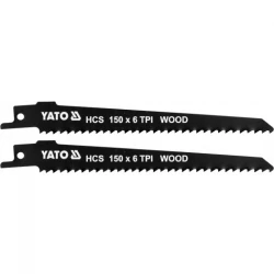ΛΑΜΕΣ ΣΠΑΘΟΣΕΓΑΣ HCS 150MM 6TPI ΣΕΤ 2 ΤΜΧ YT-33922