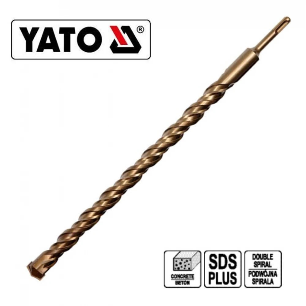 ΥΑΤΟ ΤΡΥΠΑΝΙ SDS PLUS ΤΡΙΚΟΠΟ - 12.0MM-ΔΙΑΜΕΤΡΟΣ, 160.0MM-ΜΗΚΟΣ