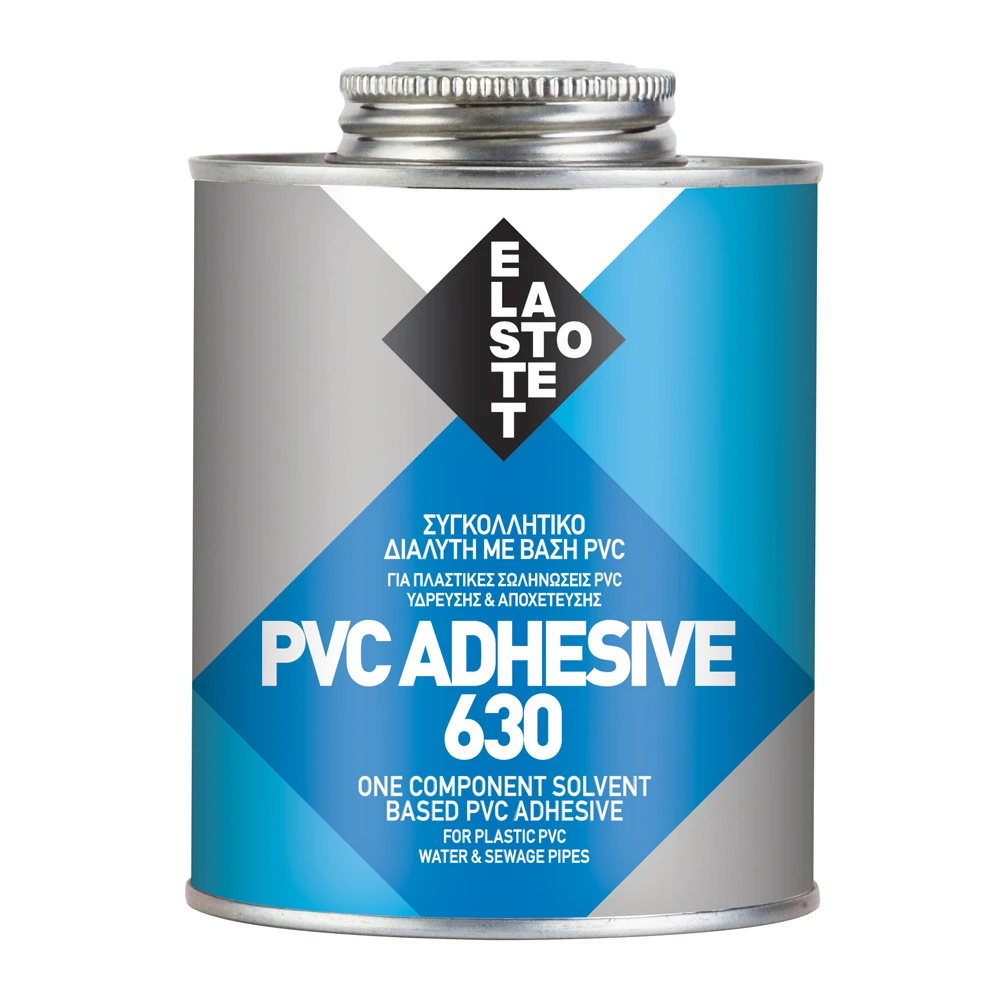 ELASTOTET PVC ADHESIVE 630 ΔΙΑΦΑΝΟ - 250ML-ΣΥΣΚΕΥΑΣΙΑ