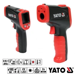 ΘΕΡΜΟΜΕΤΡΟ ΥΠΕΡΥΘΡΩΝ (-50C ΕΩΣ +650C) YT-73201