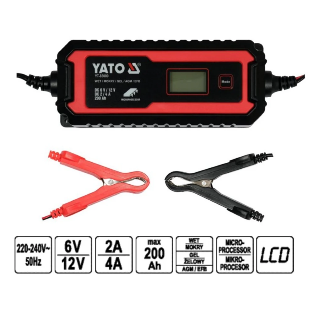 ΦΟΡΤΙΣΤΗΣ ΣΥΝΤΗΡΗΤΗΣ ΜΠΑΤΑΡΙΩΝ 200ΑH ΥΤ-83000