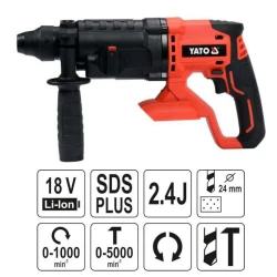 ΠΙΣΤΟΛΕΤΟ SDS PLUS 18V 24MM (BODY) YT-82772