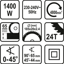 ΔΙΣΚΟΠΡΙΟΝΟ 1400W STHOR 79257