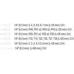 ΜYTΕΣ ΣΕΤ 31ΤΜΧ STHOR 66302