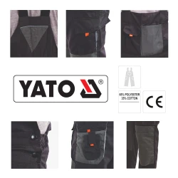 YATO ΦΟΡΜΑ ΕΡΓΑΣΙΑΣ ΜΕ ΤΙΡΑΝΤΕΣ - L-ΜΕΓΕΘΟΣ