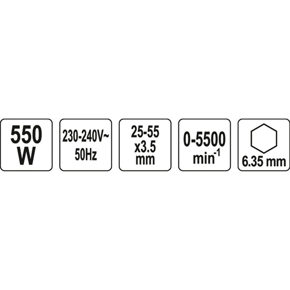 ΚΑΤΣΑΒΙΔΙΕΡΑ ΓΥΨΟΣΑΝΙΔΑΣ 550 W YATO YT-82071