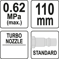 ΠΙΣΤΟΛΙ ΑΕΡΑ ΜΑΚΡY TURBO  YT-23723