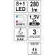 ΦΑΚΟΣ ΜΑΓΝΗΤ LED 2 ΣΕ 1 YT-08513