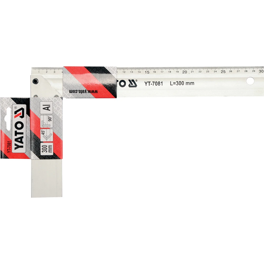 YATO ΓΩΝΙΑ ΑΛΟΥΜΙΝΙΟΥ - 300.0MM-ΜΗΚΟΣ