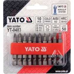 ΜYTΕΣ ΣΕΤ 10 ΤΕΜ 50ΜΜ YT-0483