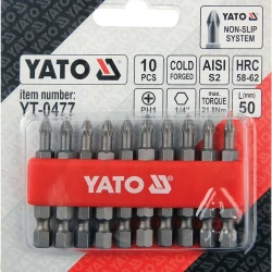 ΜYTΕΣ ΣΕΤ 10ΤΜΧ PH1X50MM S2 YT-0477