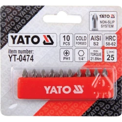 ΣΕΤ ΜYTΕΣ PH 1/4'' 10ΤΜΧ YT-0474