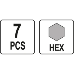 ΜYTΕΣ ΣΕΤ ALLEN 7 ΤΕΜ YT-0412