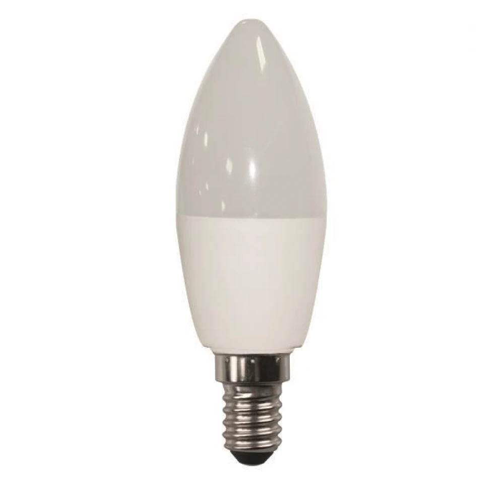 ΛΑΜΠΑ LED ΚΕΡΙ 5W E14 175-265V "PRO" ΨΥΧΡΟ ΛΕΥΚΟ 6500K Eurolamp