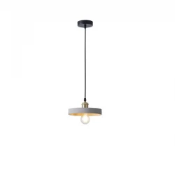 ΦΩΤΙΣΤΙΚΟ ΚΡΕΜΑΣΤΟ ΓΥΨΙΝΟ ΓΚΡΙ  1XE27 MAX 15W 210X210X75mm ARTE ILLUMINA YESO