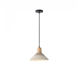 ΦΩΤΙΣΤΙΚΟ ΚΡΕΜΑΣΤΟ ΓΥΨΙΝΟ ΧΑΚΙ 1XE27 MAX 15W 250X250X180mm ARTE ILLUMINA GESSO