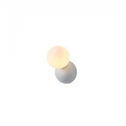 ΑΠΛΙΚΑ TOIXOY ΜΕΤΑΛΛΙΚΗ LED G9 MAX 25W 100X120mm ΛΕΥΚΟ ARTE ILLUMINA TERPSI