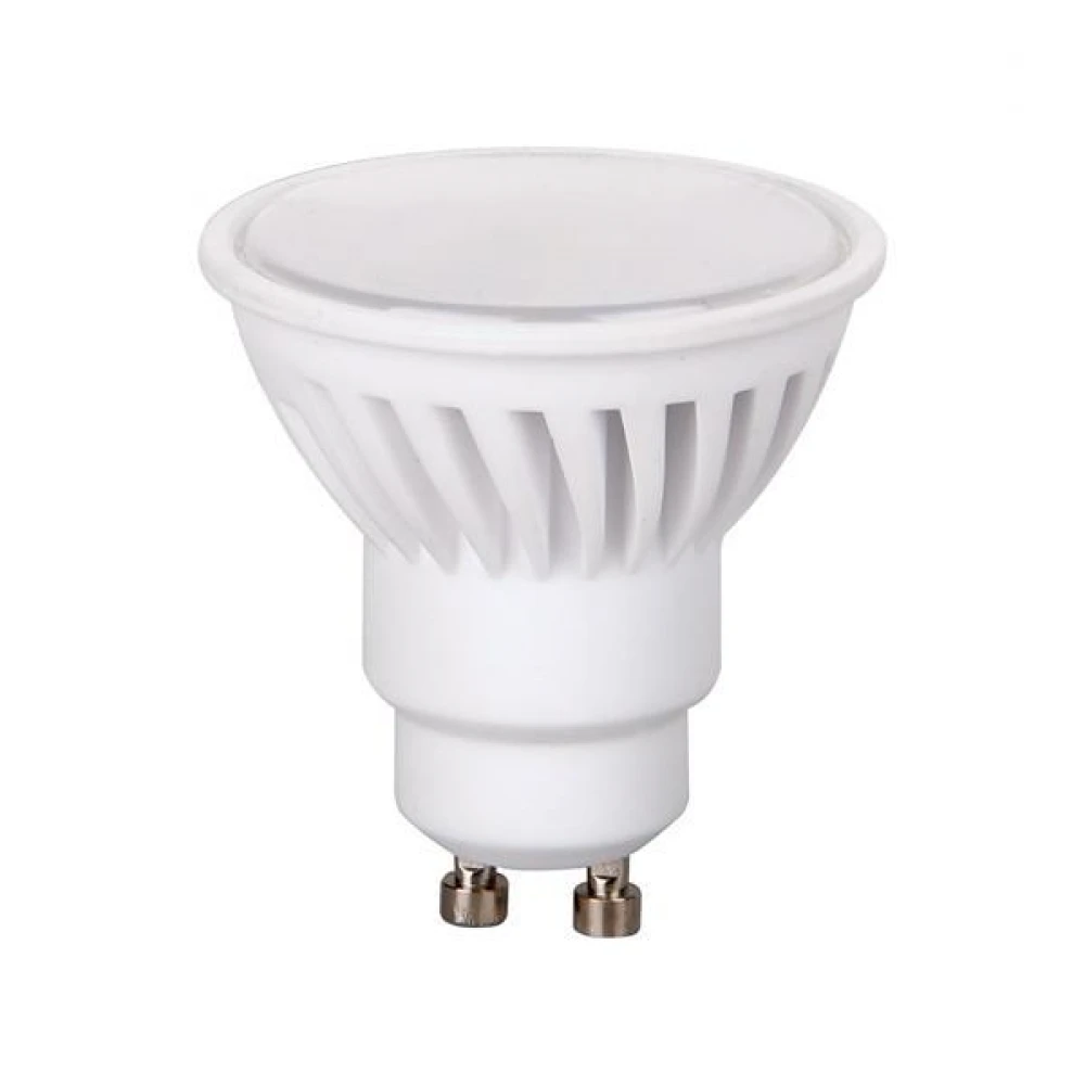 ΛΑΜΠΑ LED GU10 7,1W 945lm ΚΕΡΑΜΙΚΗ ΒΑΣΗ 6500K 120° EUROLAMP